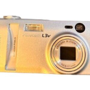 Kyocera Finecam L3V Vintage Digital Camera (Working)